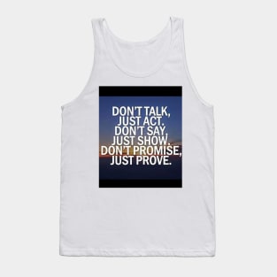 mindset motivation Tank Top